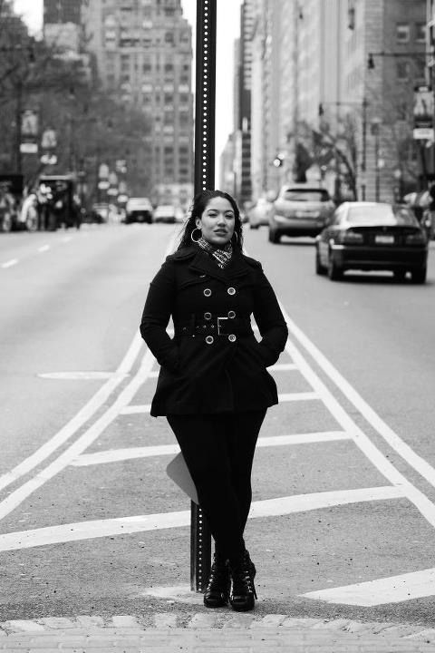 Female model photo shoot of Alexis Rajah in Columbus Circle NYC