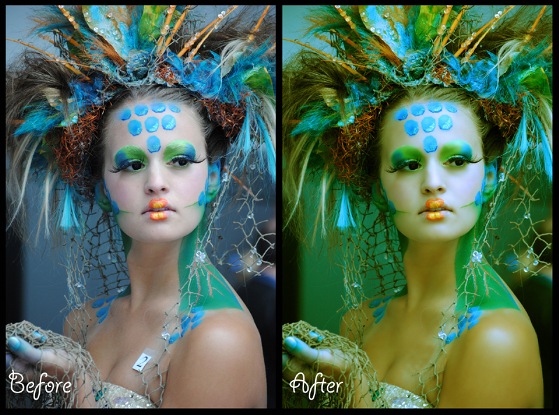 Female model photo shoot of Retouchphoto and Kendra from Canada, makeup by Sarah Marie Gilliland