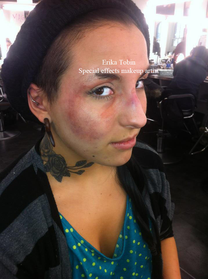 Female model photo shoot of Erika Tobin Makeup in Toronto
