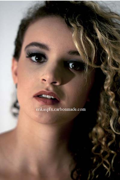 Female model photo shoot of Erika Tobin Makeup