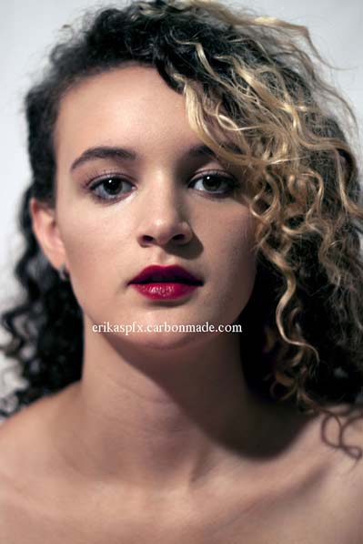 Female model photo shoot of Erika Tobin Makeup by Alexandra Votsis