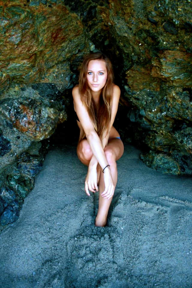 Female model photo shoot of AlexCosta in Victoria Beach, Laguna Beach