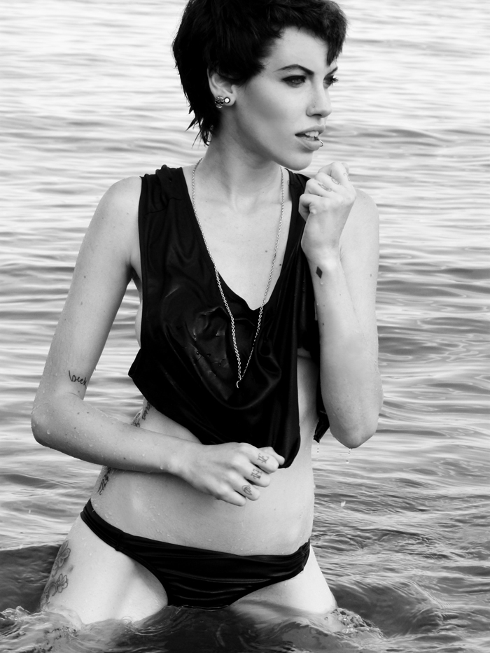Female model photo shoot of Kristen Aubin Imagery and Jinxy Laroue in Toronto Island
