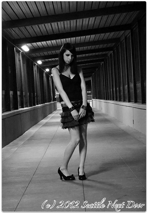 Female model photo shoot of JadeNocturne by Seattle Next Door