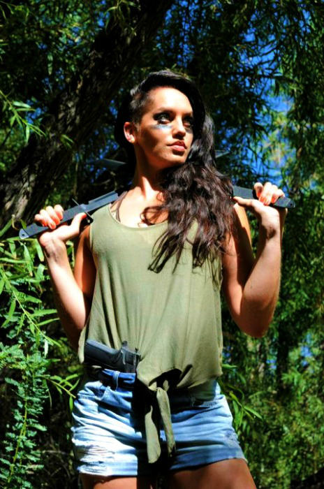 Female model photo shoot of Samantha Rubio in China Ranch