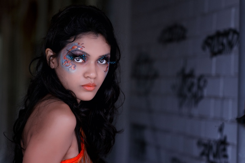 Female model photo shoot of Veev MakeUp