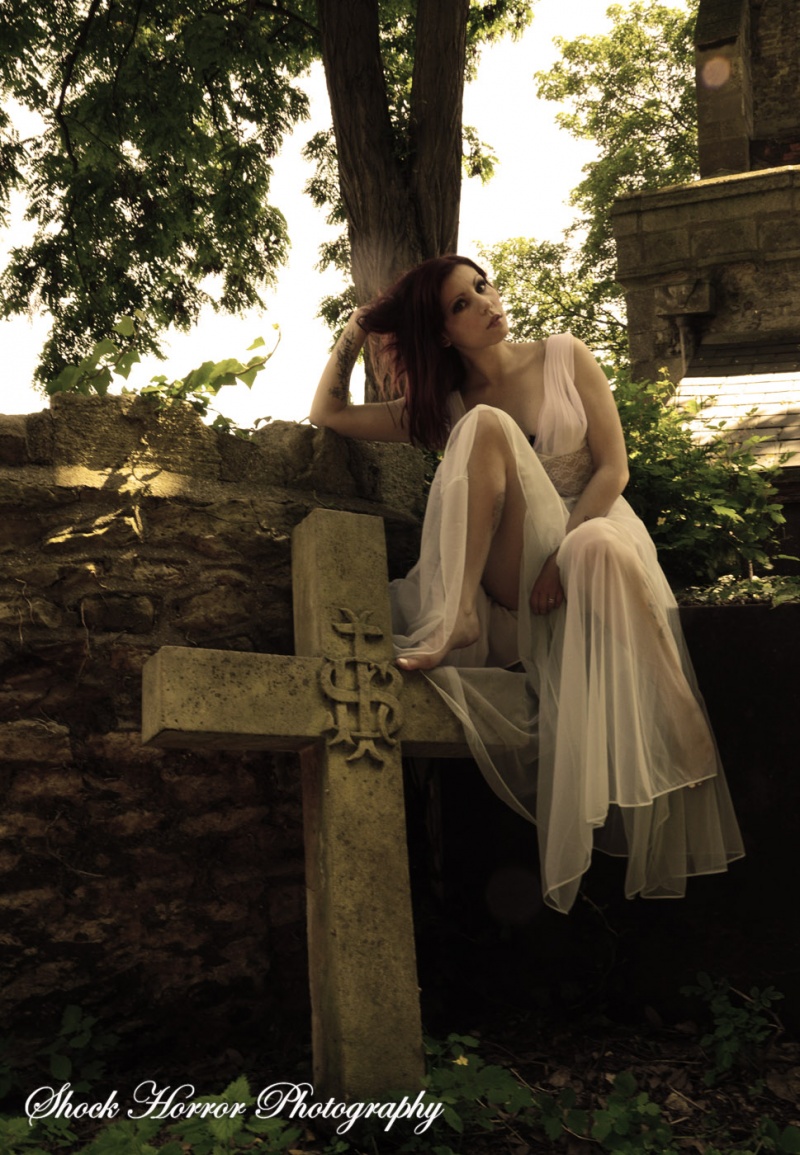 Female model photo shoot of ShockHorrorPhotography and Lilium Spirit