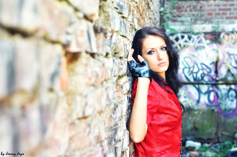 Female model photo shoot of Jenny Jeys in Klaipeda, Lithuania