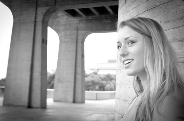 Female model photo shoot of Melissa Clark  in UCSD