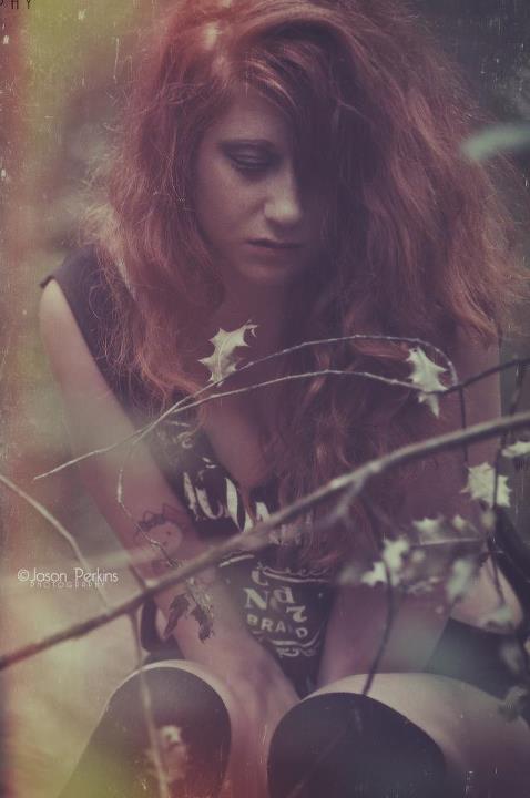 Female model photo shoot of Mia kitty  in branksome woods