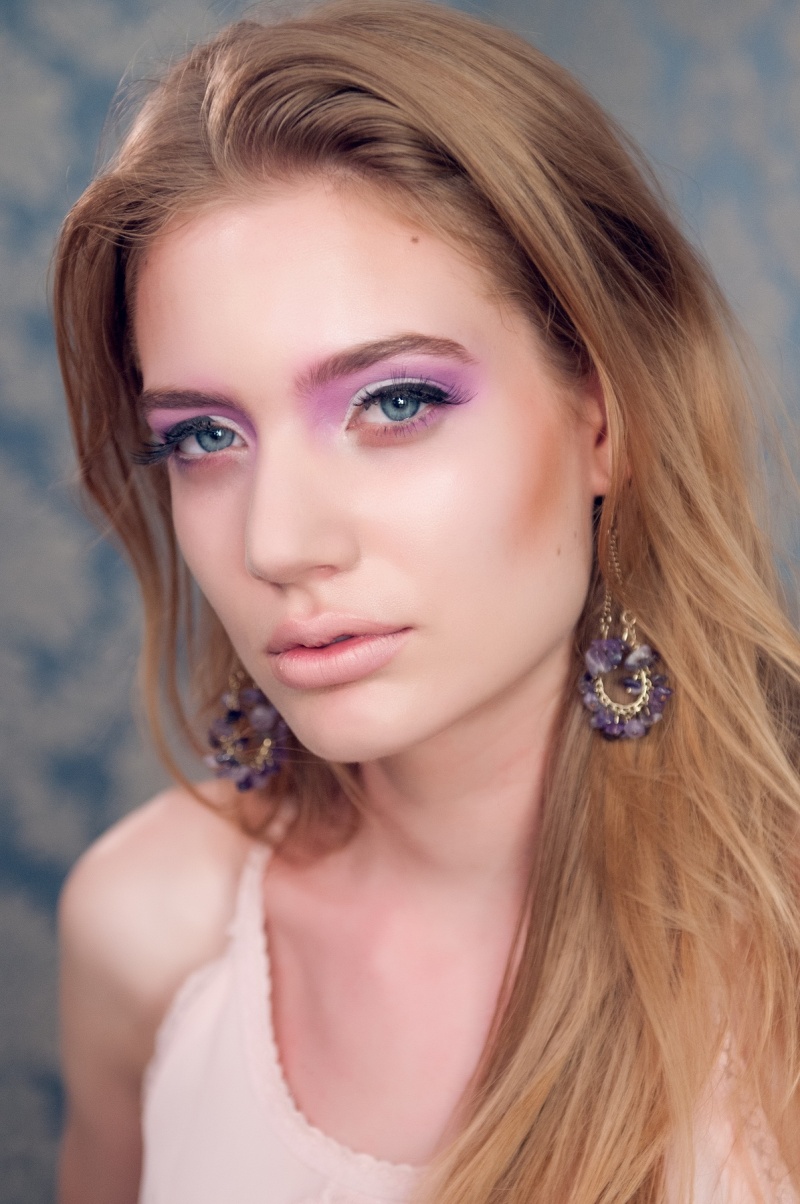 Female model photo shoot of Ashley Burke Makeup  and ClarCanada by Matthew Furtado in Toronto, Ontario