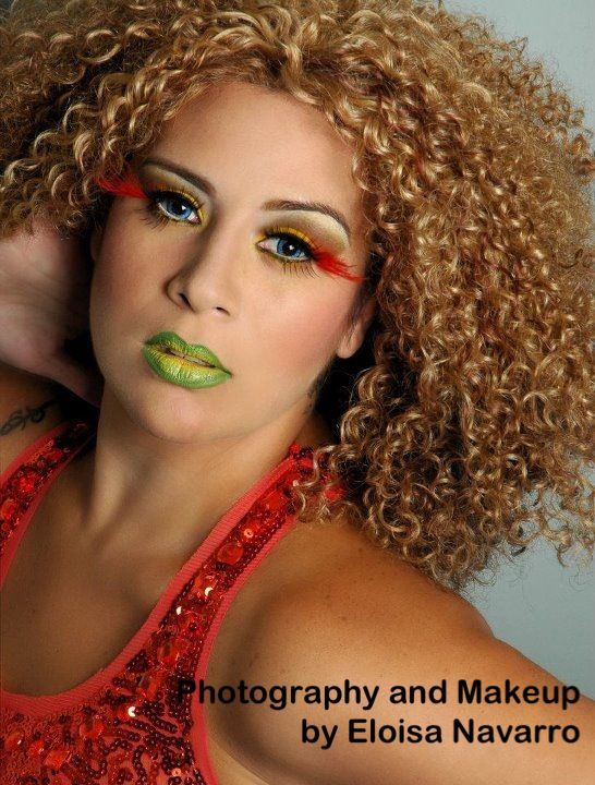 Female model photo shoot of Eloisa_Makeup