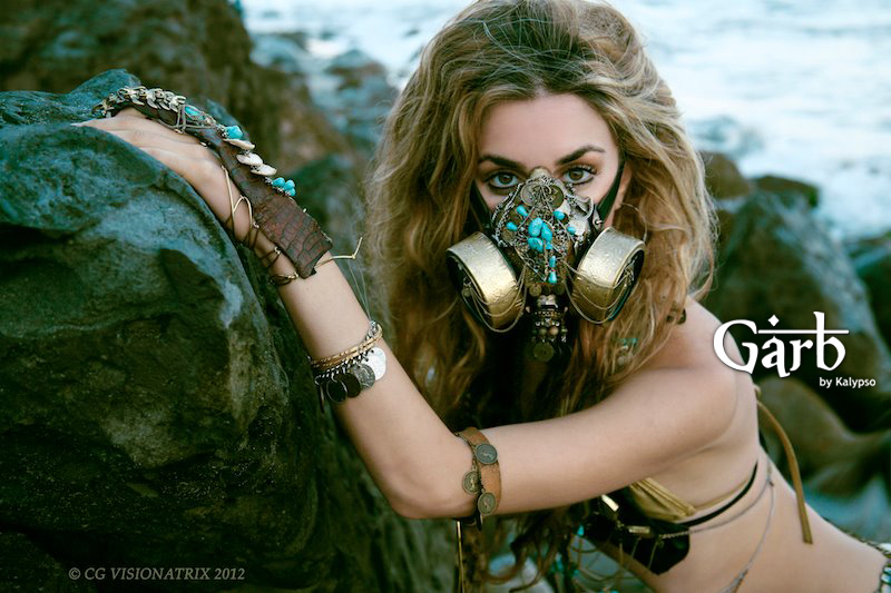 Female model photo shoot of GARB by Kalypso in Malibu, CA