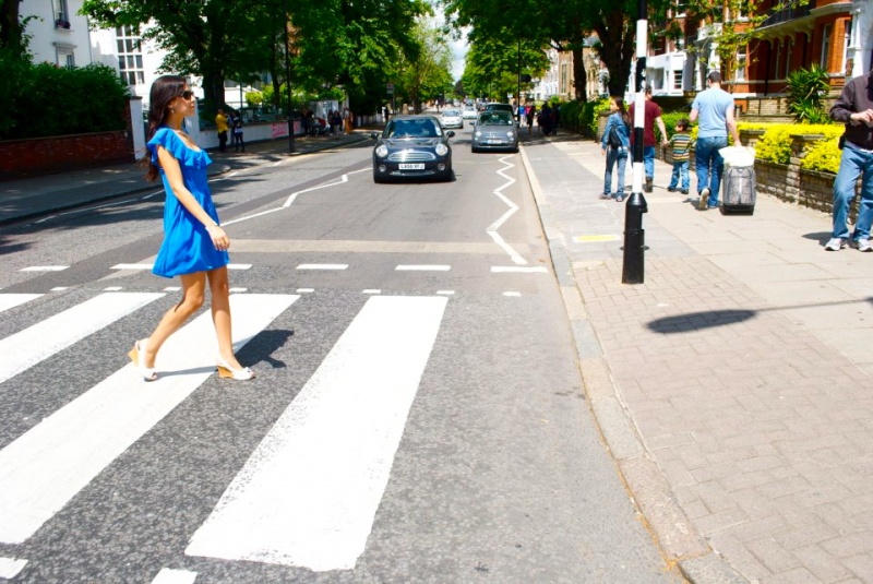 Female model photo shoot of Kelly Elizabeth x in Abbey Road