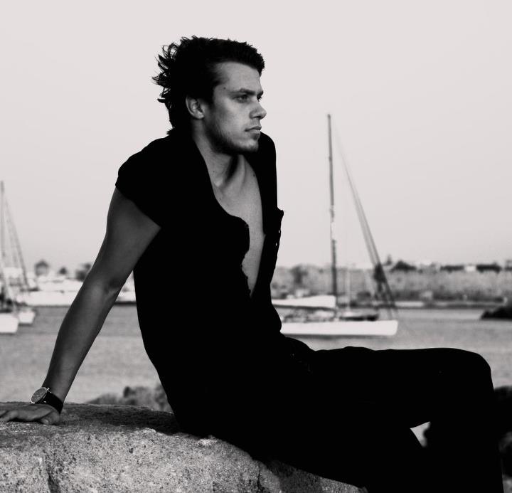 Male model photo shoot of Sergey Osipov in Rhodes, Greece