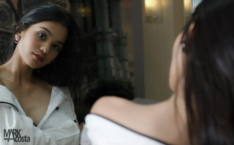 Female model photo shoot of Lizvina Abar in Eurotel - Philippines