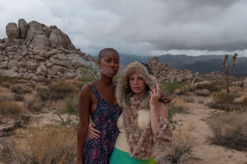 Female model photo shoot of Desiree Chivon and NevaehLleh by R Michael Walker