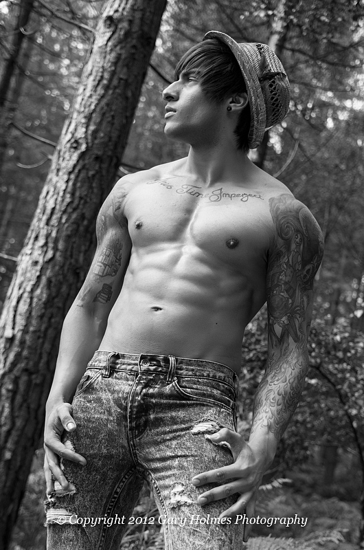 Male model photo shoot of hope_unknown by Gary Holmes Photography