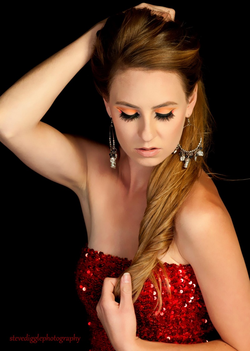 Female model photo shoot of Heather Lynn Mayer by Steve Diggle Photography, makeup by Heidi Moniz MUA