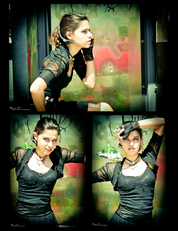 Female model photo shoot of Spectrum Effect Photos and Venessa Baez in Ybor City, Florida