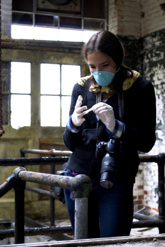 Female model photo shoot of Kerry Walsh in Pilgrim State Psychiatric