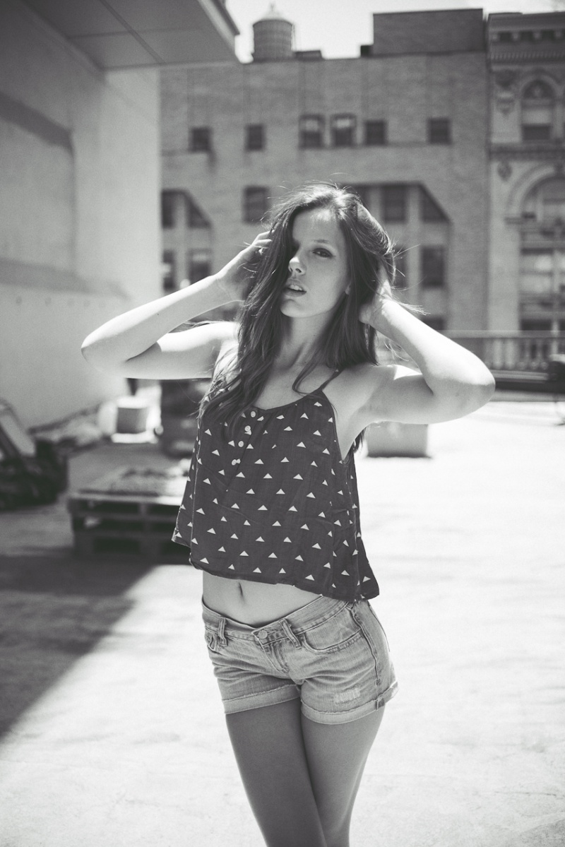 Female model photo shoot of Sarah Kesler in Jon Macapodi