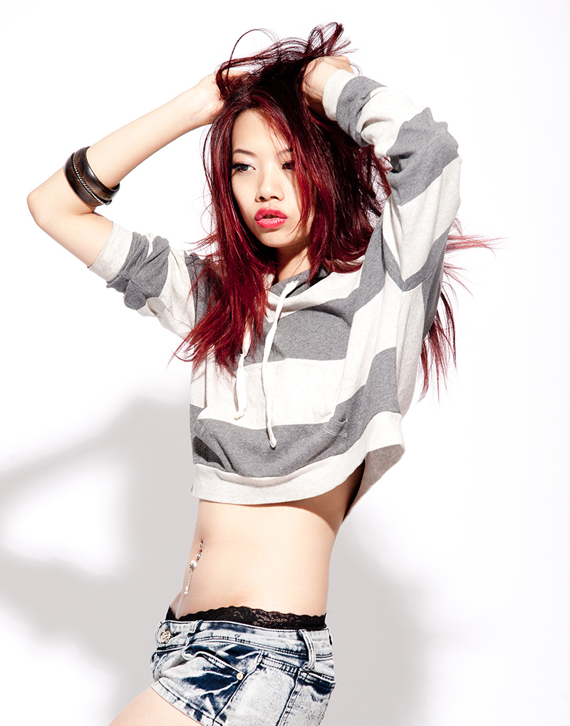 Female model photo shoot of Zu Yun Cheng