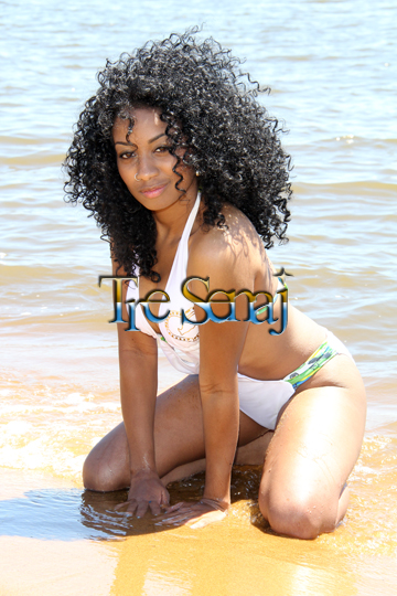 Female model photo shoot of Kernice Ice Smith in Sndy Point beach, MD