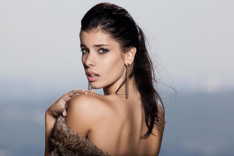 Female model photo shoot of Nina Strassle in Switzerland Sion