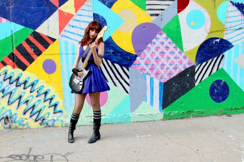 Female model photo shoot of Elisa Lovelie in Williamsburg, Brooklyn
