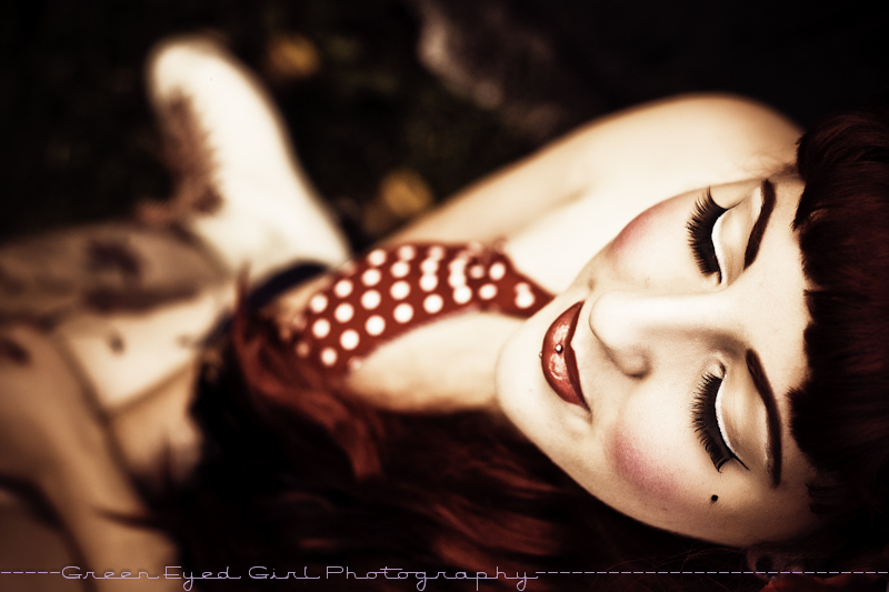 Female model photo shoot of _-_Acid-Rain_-_ in Launceston