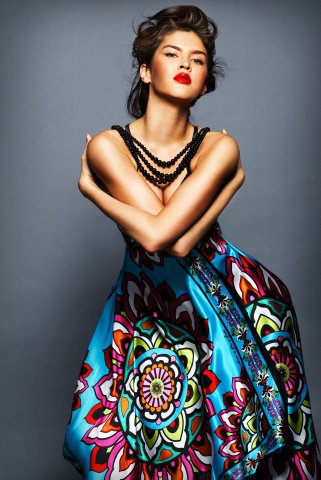 Female model photo shoot of Lili Mongol