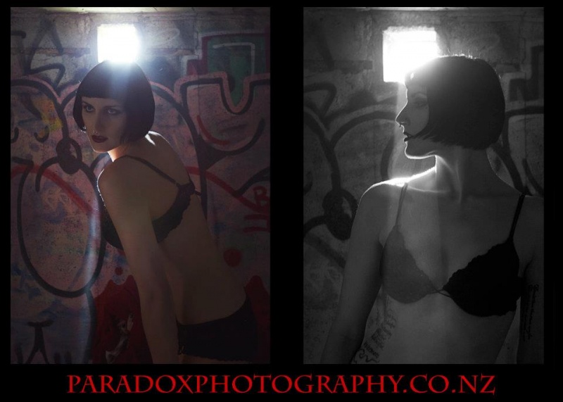 Female model photo shoot of Alice Lestrange  by Paradox Photography NZ