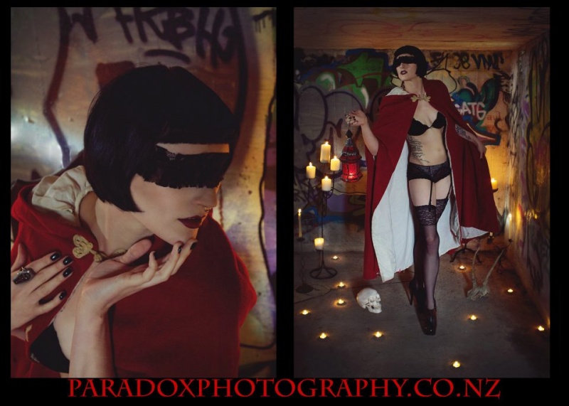 Female model photo shoot of Alice Lestrange  by Paradox Photography NZ