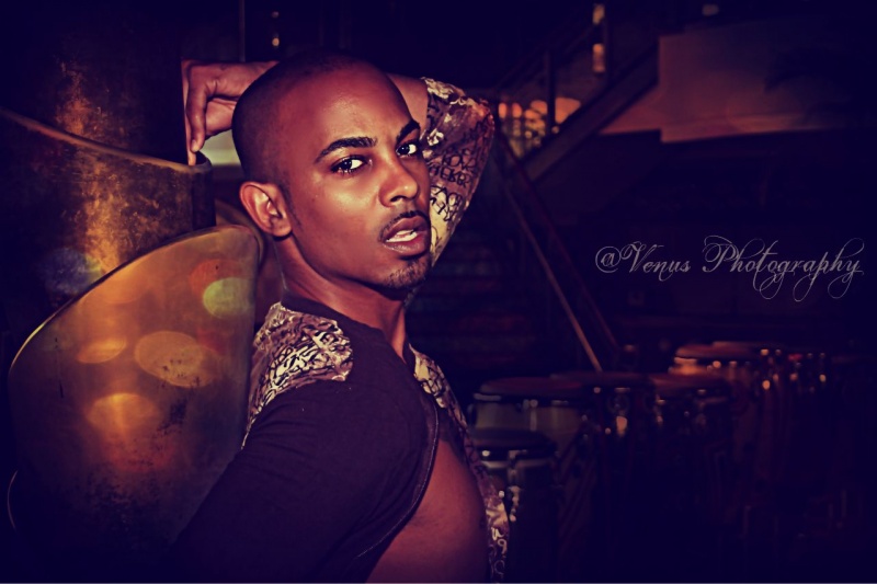 Male model photo shoot of SinASin in Bongs night club in Miami downtown