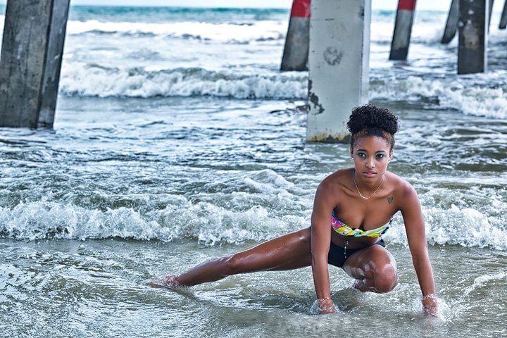 Female model photo shoot of Chantii Blu in Jax Beach