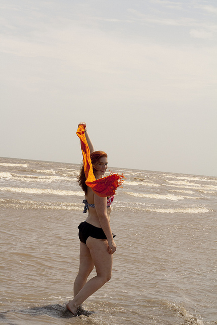 Female model photo shoot of Marissa Photography in Galveston, TX