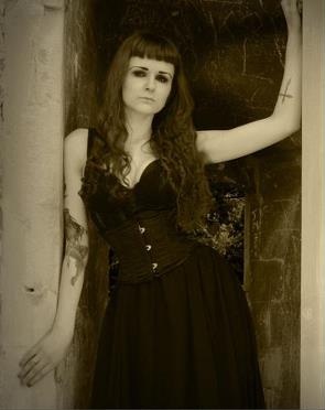 Female model photo shoot of MissDeMorgue by Gippingvalleyphotograph