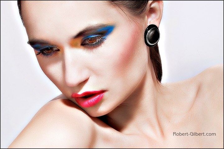 Female model photo shoot of Toxic Makeups by Robert Gilbert Photo
