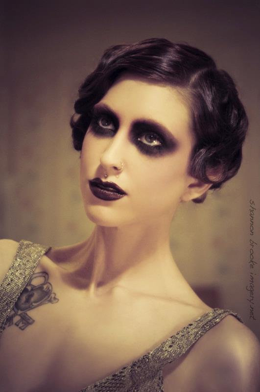 Female model photo shoot of alix michelle by Shannon Brooke, makeup by Jennifer Corona
