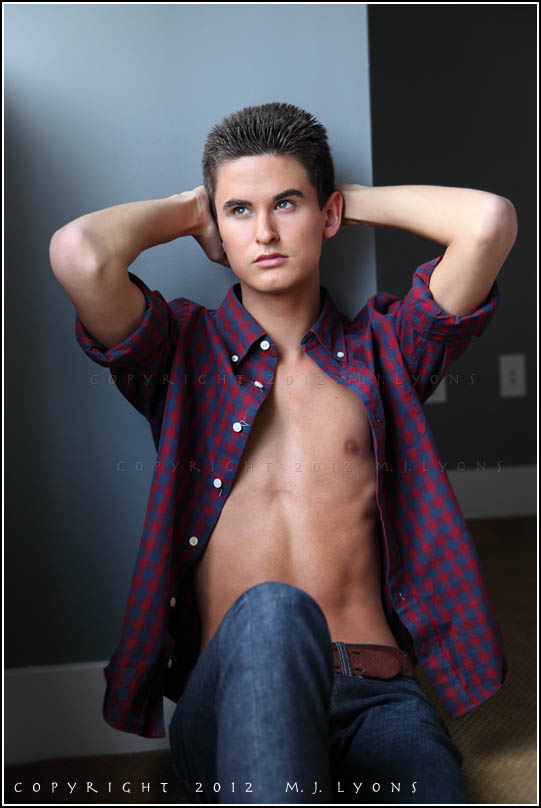 Male model photo shoot of Chase Chandler by StudioBlue