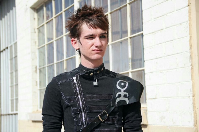 Male model photo shoot of Ian Spunk in Downtown Tucson, Arizona