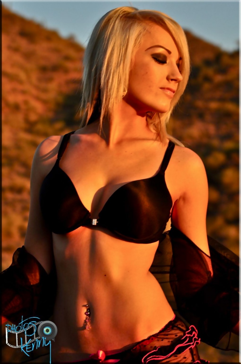 Female model photo shoot of Lynelle Claire in cave creek, az