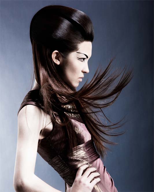 Female model photo shoot of Kamara Harding by Chris Chudleigh, hair styled by Lucie Monbillard, wardrobe styled by Georgina Regan, makeup by MagdalenaSkoczylas