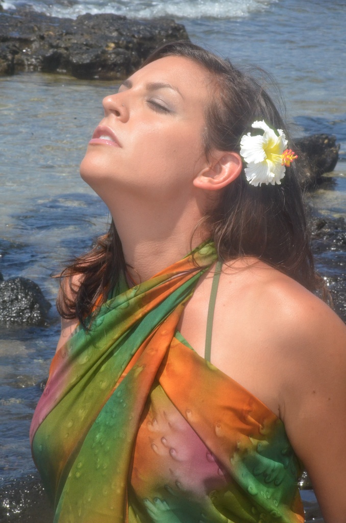 Male and Female model photo shoot of Body of Light Photo and Ashley W L in Kailua Kona, Hawaii