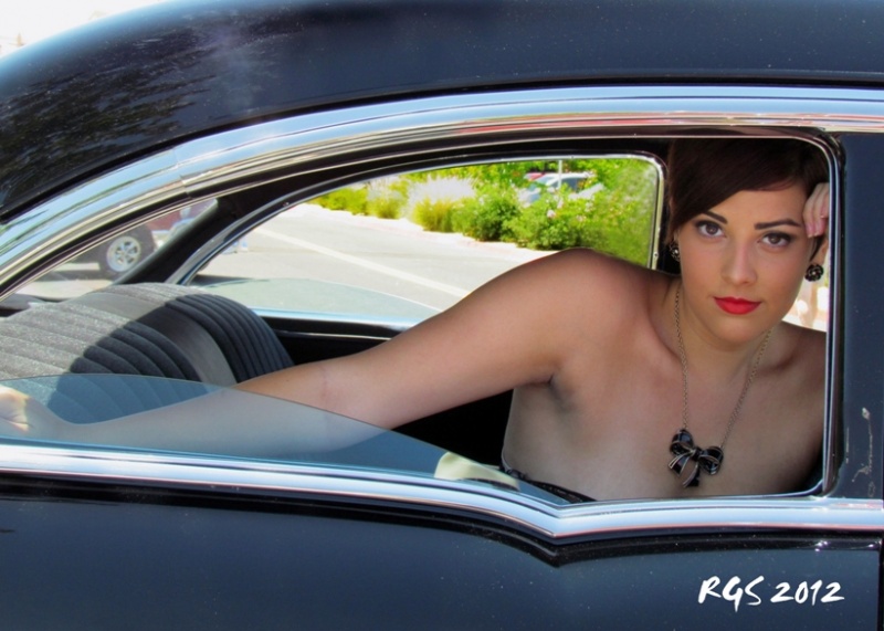 Male and Female model photo shoot of RhineGold Studios and M Silveira in Thunder Valley Car Show, retouched by RS Photo and Editing
