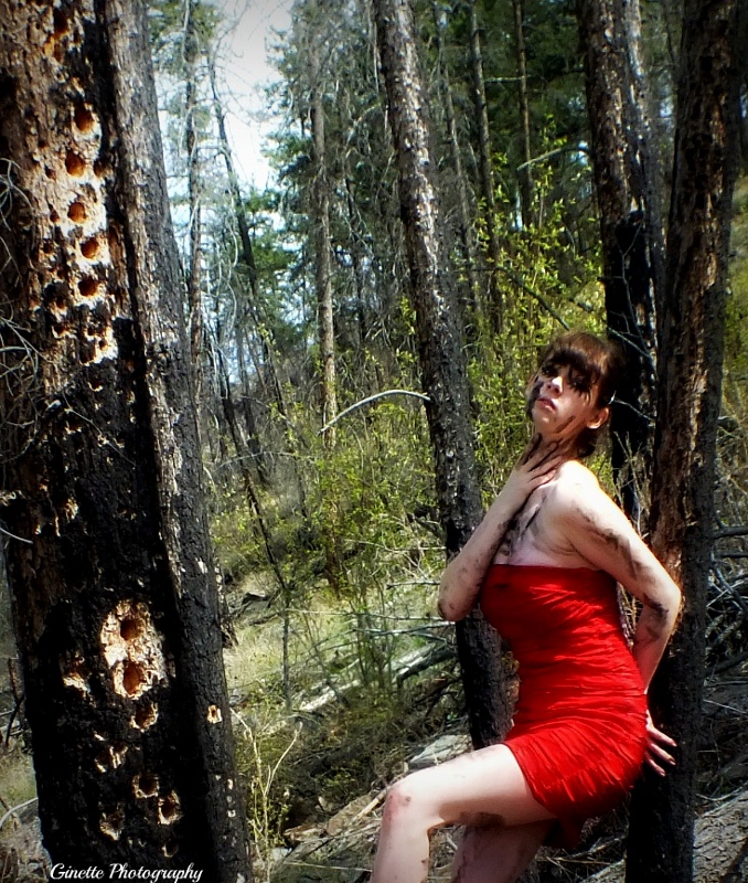 Female model photo shoot of Skylah Ginette in Strawberry Hill, Kamloops, BC