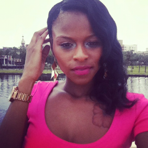 Female model photo shoot of PrettyAF in Downtown Tampa