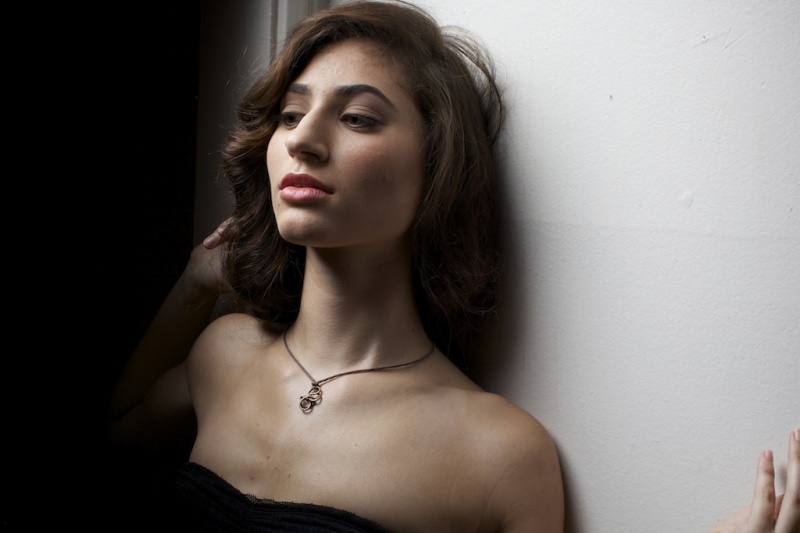 Female model photo shoot of Ariel Z by Christopher Woodard, makeup by NIEHLA O