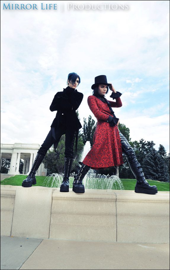 Male model photo shoot of Julian Black and Kyris by Bailey Lynn Photography in Cheesman Park, Denver, CO, wardrobe styled by Midnyte Fantasy